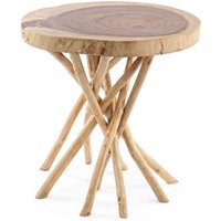 Couchtisch Solidad aus Suarholz, Ø 56 cm