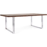 Esstisch Stanton mit Glasplatte, 220 cm