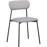 Esszimmerstuhl Inka 4er-Set, Dunkelgrau