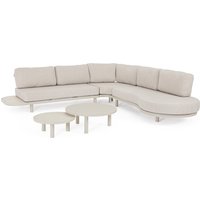 Gartenecksofa Hercules Inkl. Couchtisch-Set, Morny