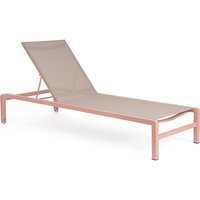 Gartenliege Konnor 2er-Set Aluminium, Rose Gartenliege Konnor 2er-Set Aluminium, Rose