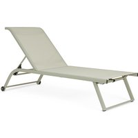 Gartenliege Taylor 2er-Set mit Rollen, Breeze
