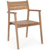 Gartenstuhl Adriel aus recyceltem Teakholz, modern skandinavisch, natur, zertifiziertes nachhaltiges Holz Gartenstuhl Adriel aus recyceltem Teakholz, modern skandinavisch, natur, zertifiziertes nachhaltiges Holz