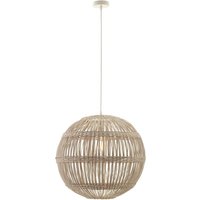 Hängeleuchte Praia aus Rattan, Ø 50 cm
