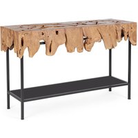 Konsole Grenada aus Teakholz, 120x40x77 cm