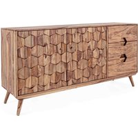 Sideboard Kant aus Sheeshamholz, 145 cm