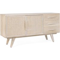Sideboard Sahana aus Mangoholz, 2 Türen