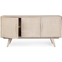Sideboard Sahana aus Mangoholz, 3 Türen