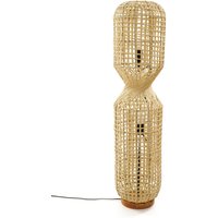 Stehleuchte Malabo aus Papier Ø 25 cm, Beige