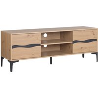 TV-Board Melys mit 2 Türen, 2 Fächer, 140 cm