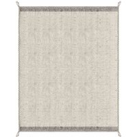 Teppich Chathu aus Baumwolle Beige, 200x300 cm