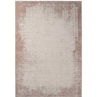 Teppich Silva aus Stoff Rot/Grau, 160x230 cm