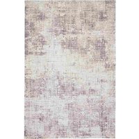 Teppich Suri aus Chenille Silber, 200x290 cm