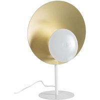 Tischleuchte Design aus Metall, Weiß