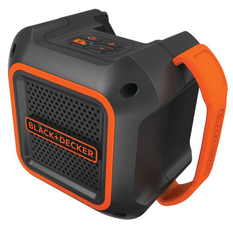 Black + Decker 18V Akku-Bluetooth-Lautsprecher, Lieferumfang ohne Akku und Ladegerät - BDCSP18N-XJ von Black & Decker