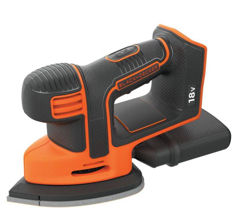 Black + Decker 18V Akku-Mouse, 18V, Lieferumfang ohne Akku und Ladegerät - BDCDS18N-XJ von Black & Decker