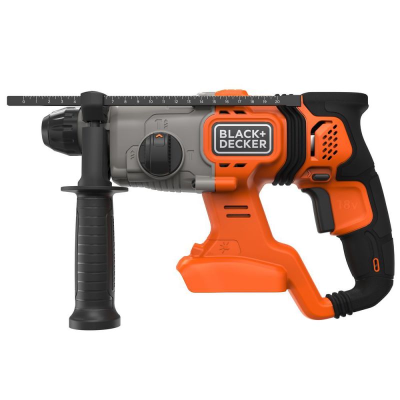 Black + Decker 18V SDS-plus Akku-Kombihammer OHNE Akku und Ladegerät - BCD900B-XJ von Black & Decker