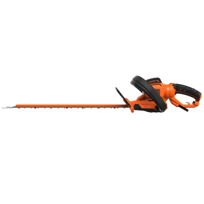 Black + Decker 650W 60CM Elektro-Heckenschere Drehhandgriff, Sägespitze - BEHTS551-QS von Black & Decker