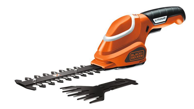 Black + Decker 7V Akku-Gras- und Strauchschere, Lithium-Ionen - GSL700-QW von Black & Decker