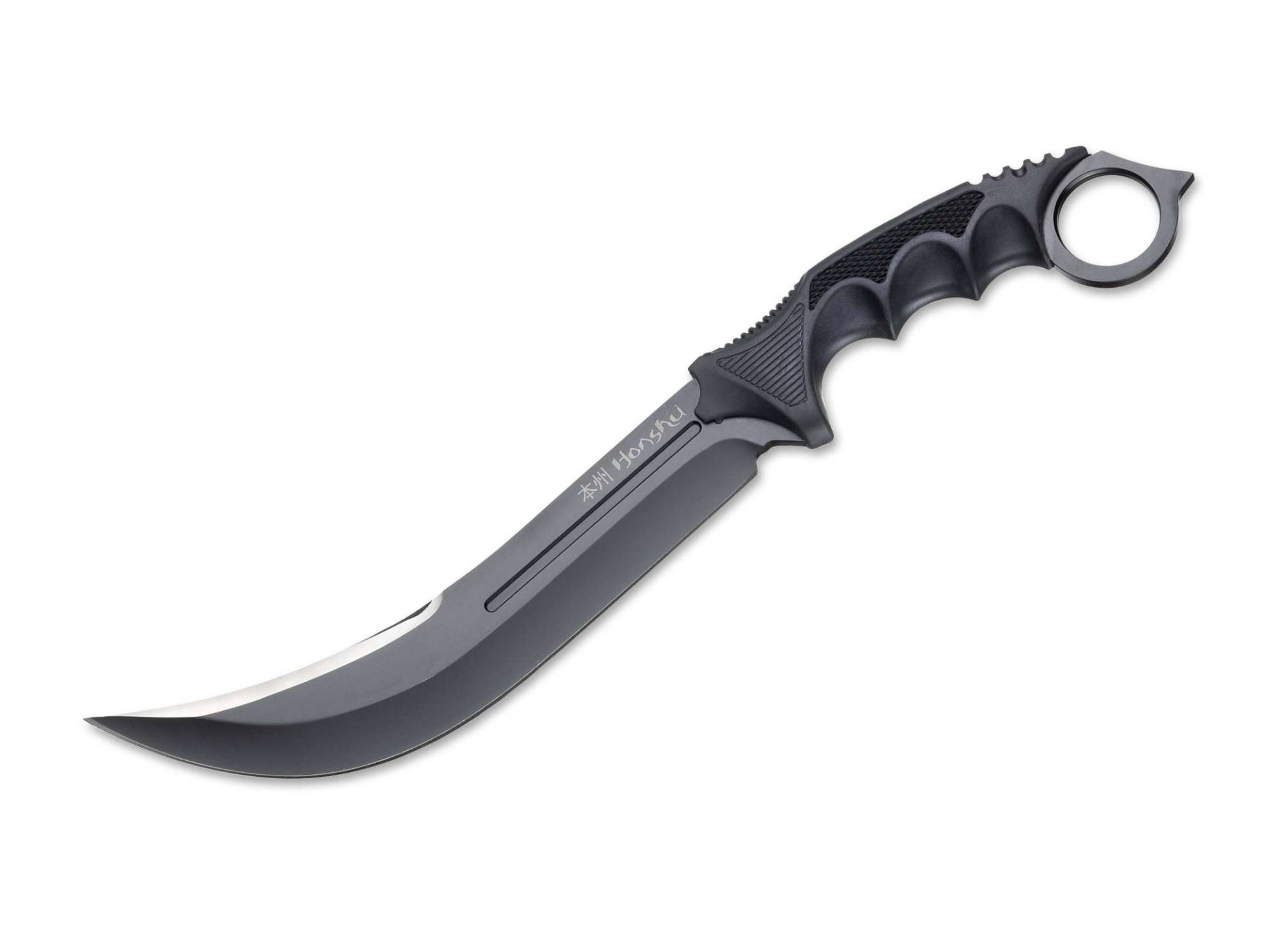 Black Aizu Ring gro¤es orientalisch anmutendes Messer Fighter von United Cutlery