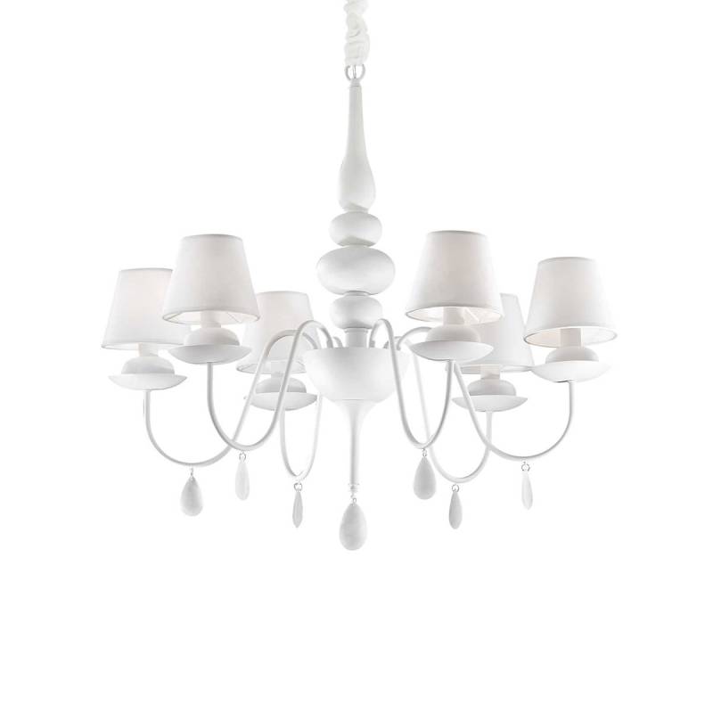 Blanche Metall Kronleuchter SP6, Weiß, Ø: 78 cm