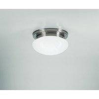 Blendarme Deckenleuchte in Nickel Messing Glas Ø20 cm Blendarme Deckenleuchte in Nickel Messing Glas Ø20 cm von Berliner Messingleuchten