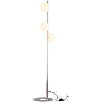 Blendarme Stehleuchte Nickel Glas G9 151 cm klein 3-flmg von Zaklad Wielobranzowy Export-Import-Jupiter