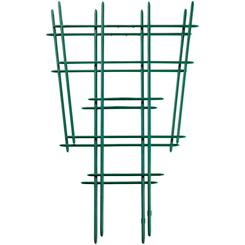 Blumengitter gerade 44 cm Grün 2 Stück von -