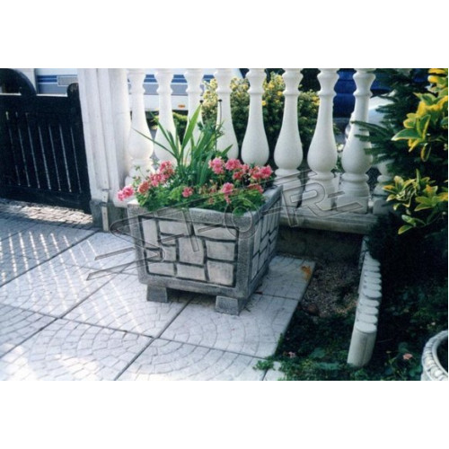 Blumenkübel Pflanz Kübel Dekoration Figur Blumentöpfe Garten Gefäss