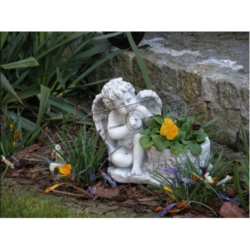 Blumenkübel Pflanz Kübel Dekoration Garten Blumentöpfe Vasen Natur Figur