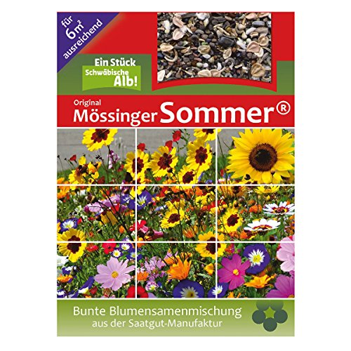 Blumensamen-Mischung Original Mössinger Sommer für 6 qm von Mössinger Sommer