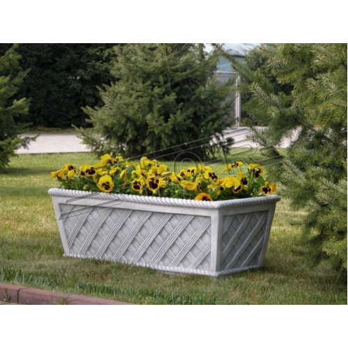 Blumentöpfe Kasten Topf Blumen Töpfe Dekorative XXL Beton Garten Terrasse