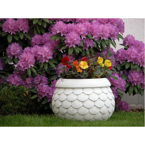Blumentöpfe Kasten Topf Blumen Töpfe XXL Dekorative Garten Beton Terrasse