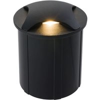 Boden Einbaustrahler LED Schwarz IP65 3000 K 12 lm Ø 6,2 cm von Nowodvorski