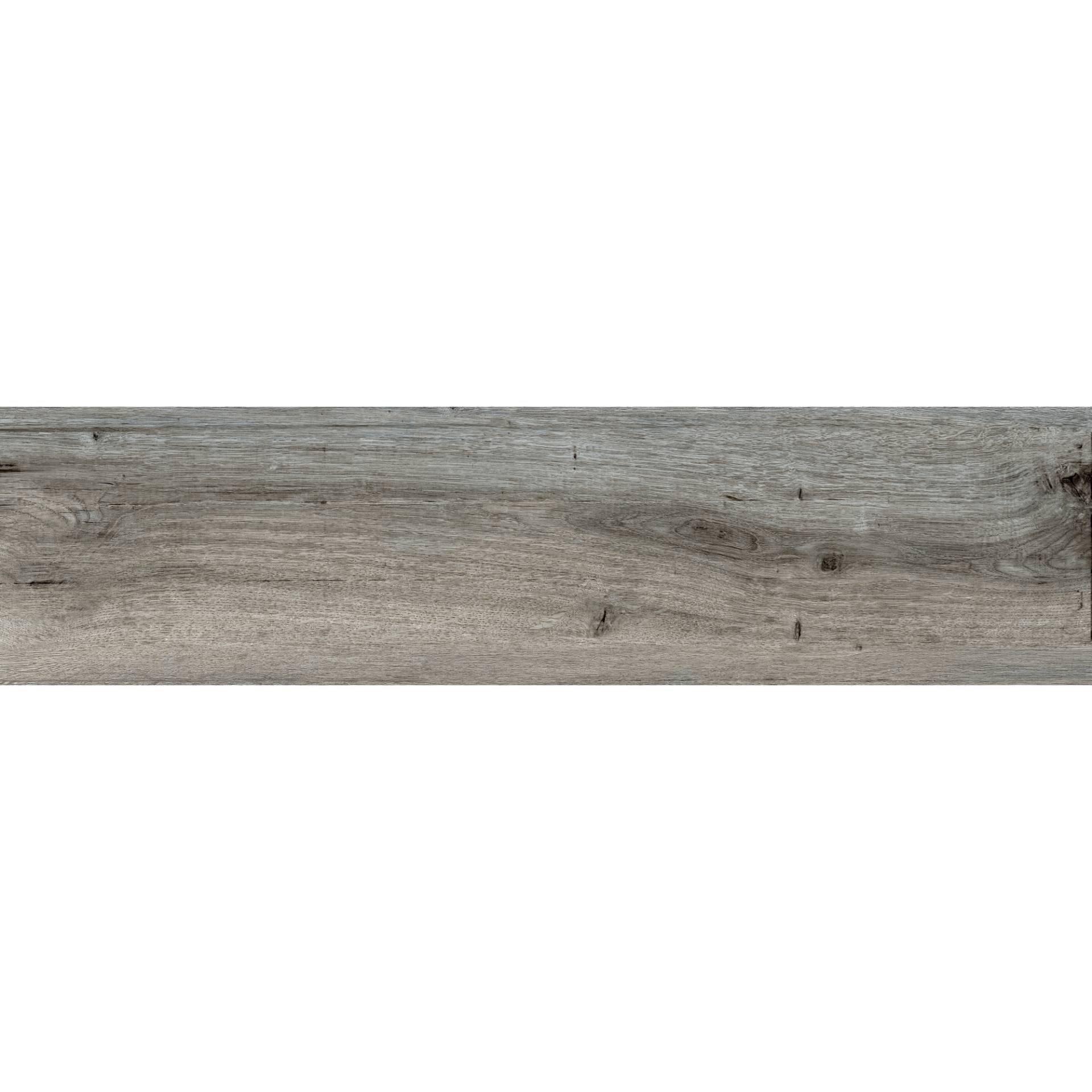 Bodenfliese 'Circeo' Feinsteinzeug graubeige 22,8 x 91,5 cm