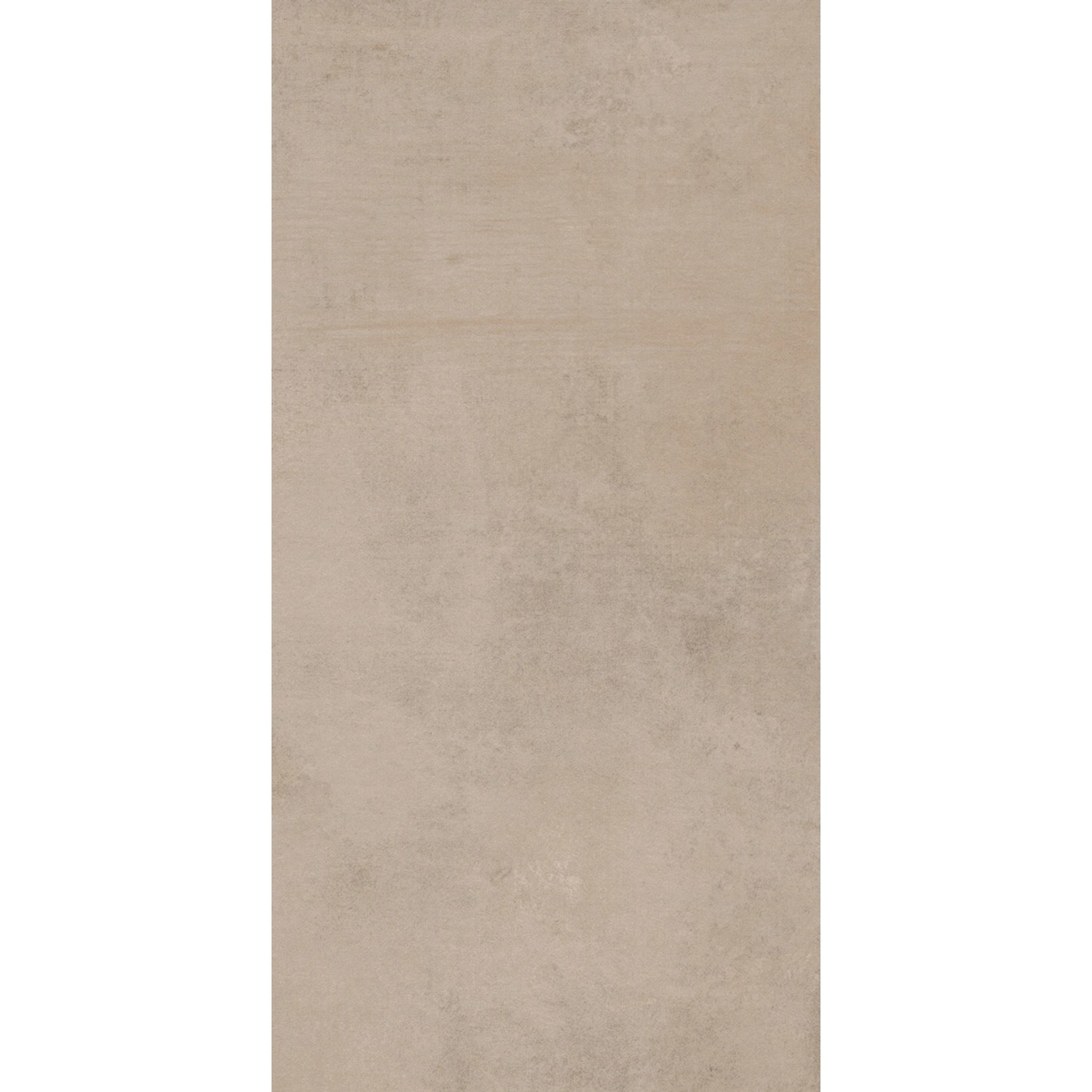 Bodenfliese Denver Feinsteinzeug Taupe Glasiert Matt Rektifiziert 30 cm x 60 cm