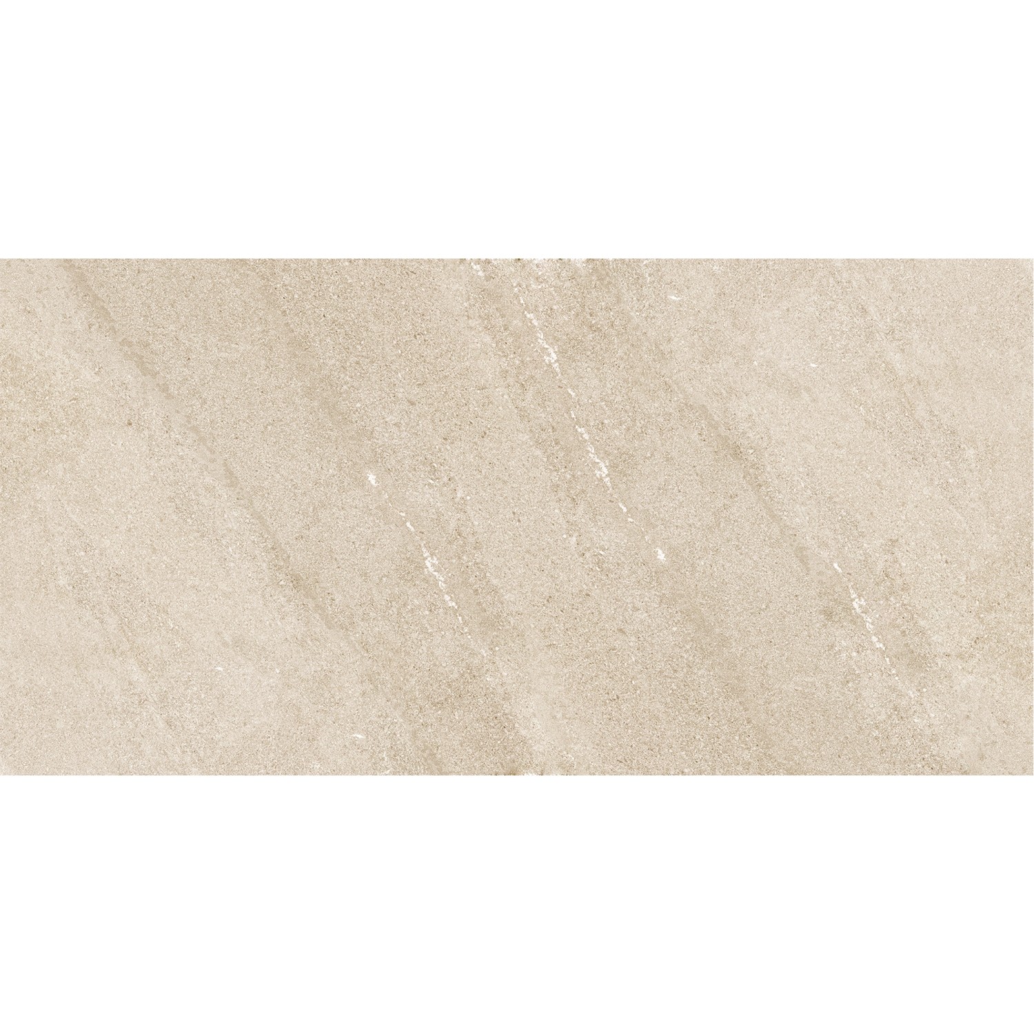 Bodenfliese Feinsteinzeug Creme