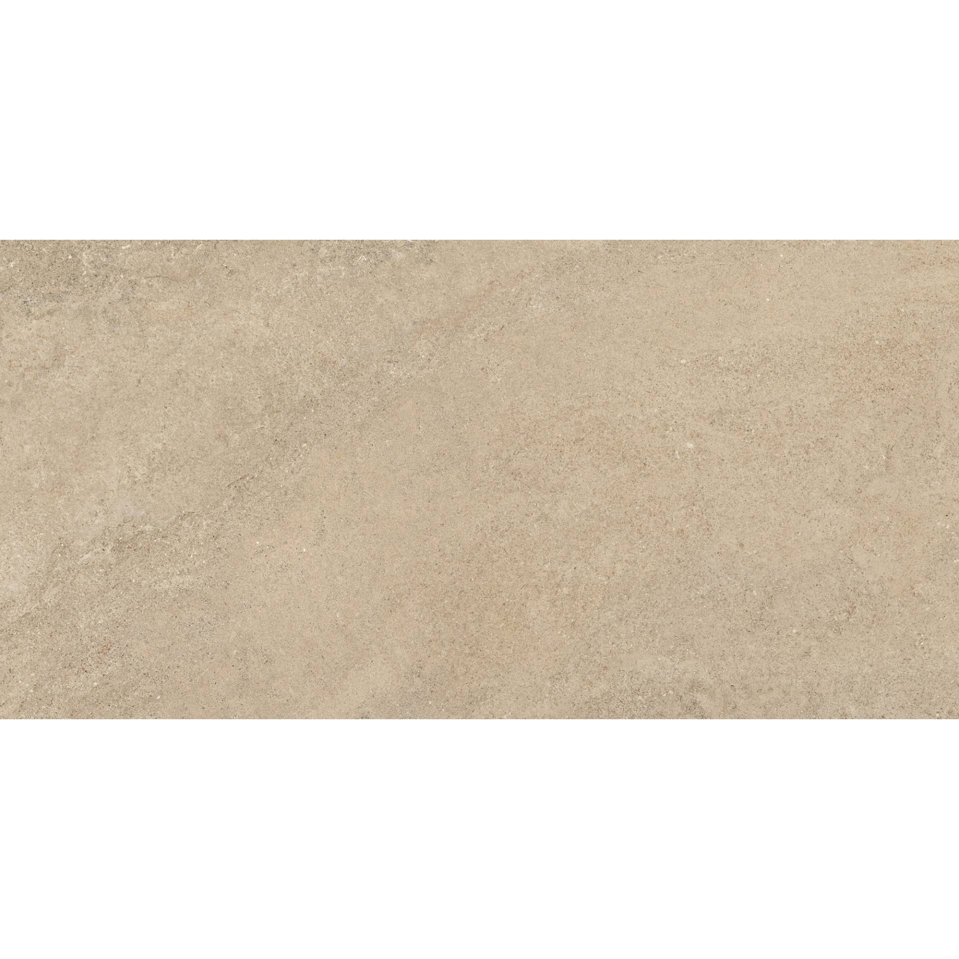 Bodenfliese 'Lims' Feinsteinzeug beige matt 60 x 120 cm