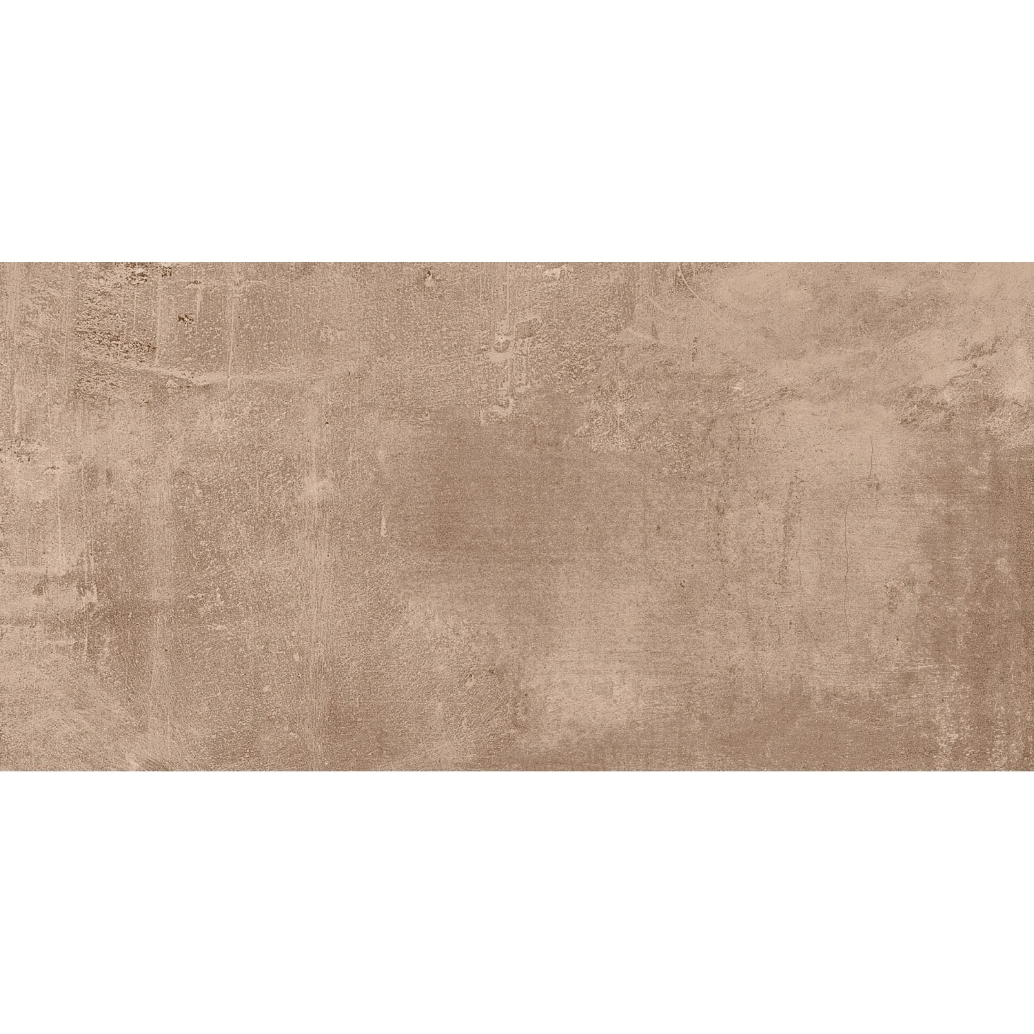 Bodenfliese New Concrete Feinsteinzeug Taupe Glasiert Matt 30 cm x 60 cm