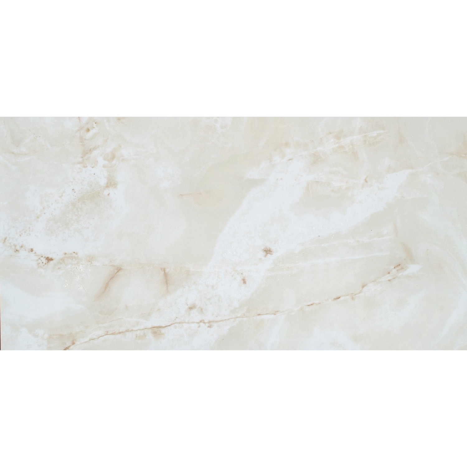 Bodenfliese Feinsteinzeug Opium Creme Poliert 60 cm x 120 cm