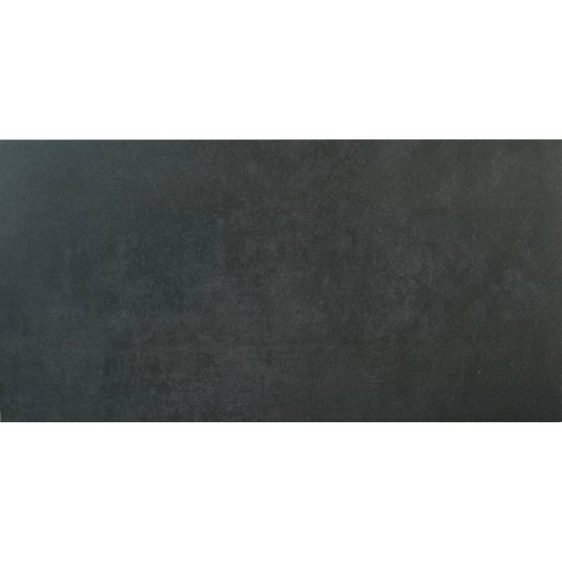 Bodenfliese Feinsteinzeug Anthrazit 60 cm x 120 cm von -