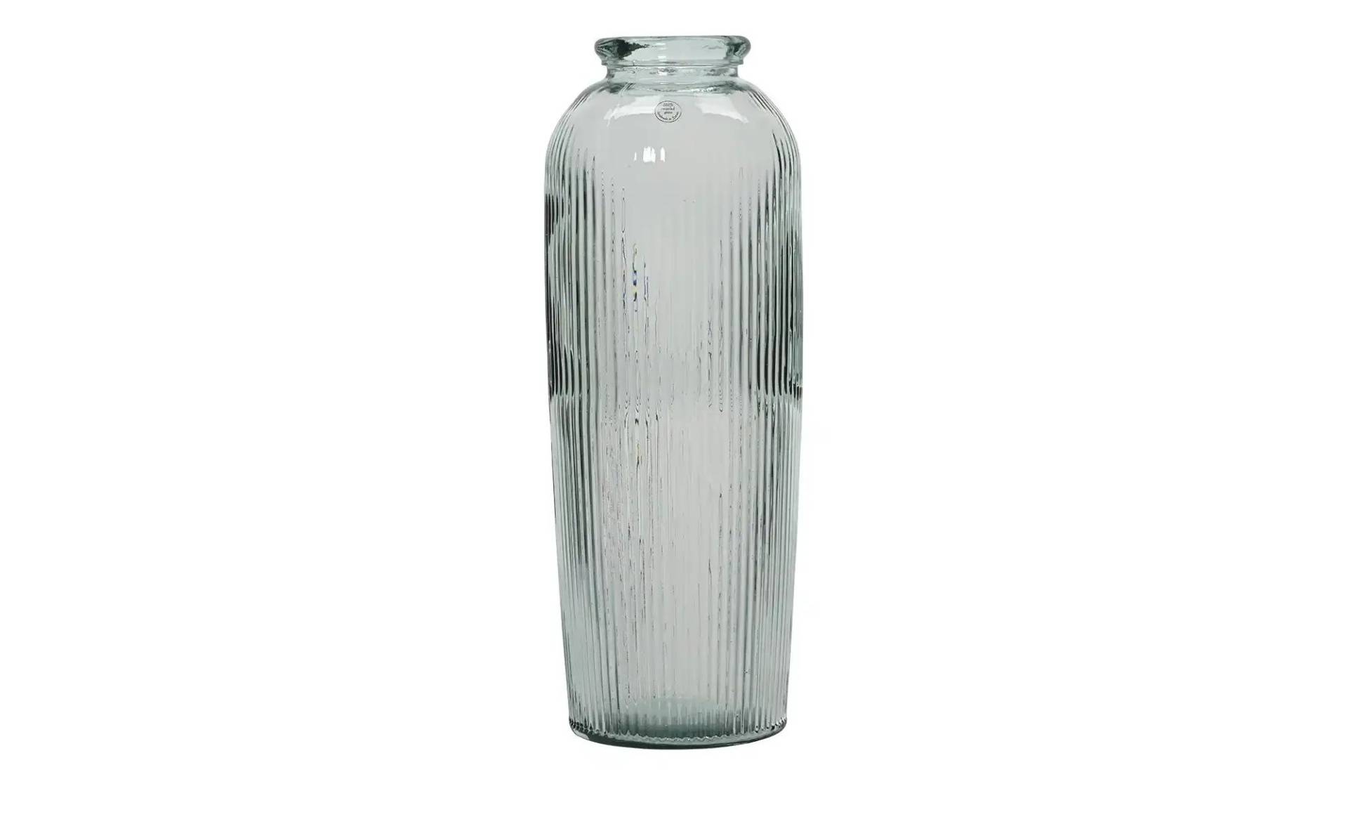 Bodenvase   ¦ grau ¦ Glas ¦ Maße (cm): H: 70  Ø: 30.0 Dekoration > Vasen - Möbel Kraft