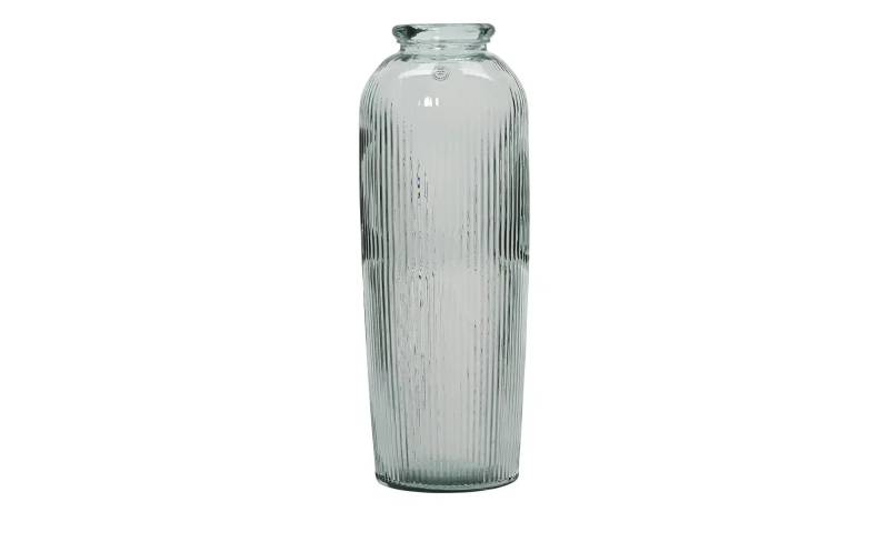 Bodenvase   ¦ grau ¦ Glas ¦ Maße (cm): H: 70  Ø: 30.0 Dekoration > Vasen - Möbel Kraft