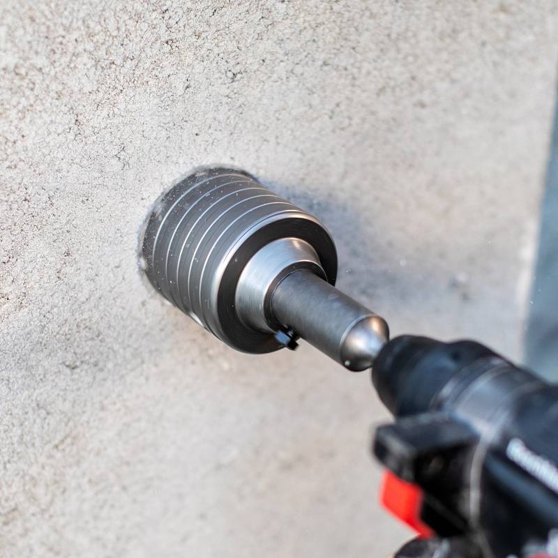 Bohrkrone für Bohrhammer Ø 30-160 mm mit SDS Plus oder SDS Max Aufnahmeschaft von Weischer