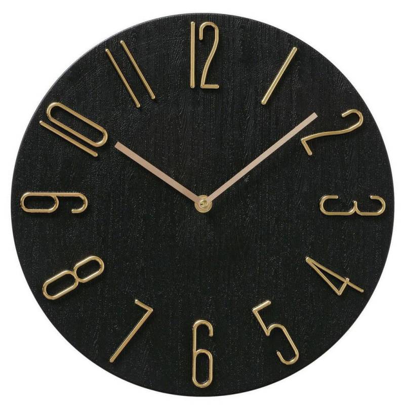 Boltze Home LOFT-UHR Schwarz