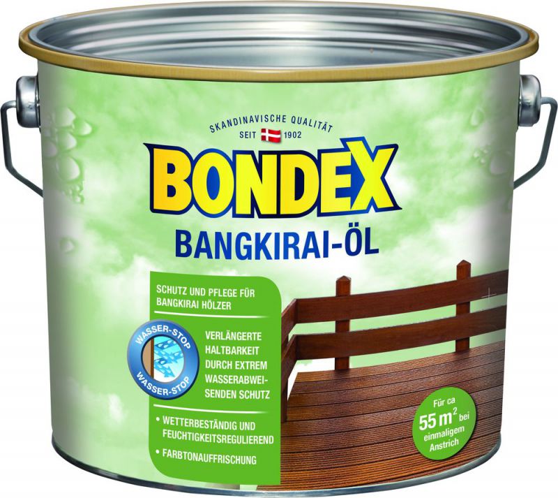 Bondex Bangkirai Öl 2,50 l - 329609 von Bondex
