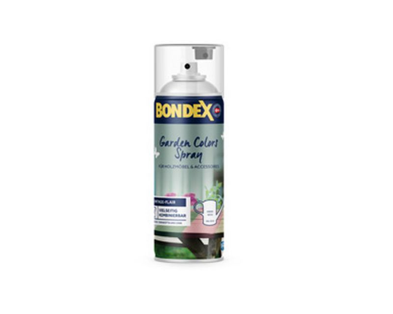 Bondex Garden Colors Spray Kreide Weiss (RAL 9010) 0,4l - 440241 von Bondex