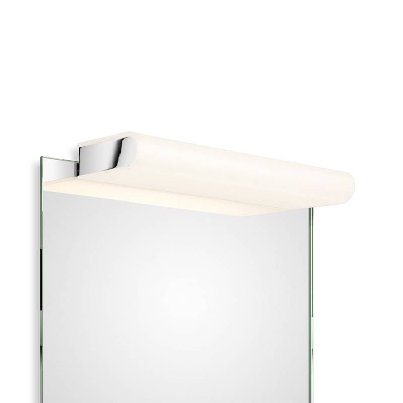 Book 1-40 LED Spiegel Aufsteckleuchte Bad, Chrom, B: 40 cm