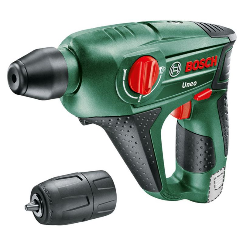 Bosch Akku-Bohrhammer Uneo, ohne Akku 060398400C von BOSCH grün