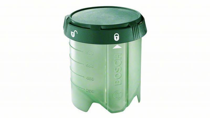 Bosch Farbbehälter 1000 ml, Systemzubehör für PFS 3000-2 und PFS 5000 E 1600A001GG von BOSCH grün